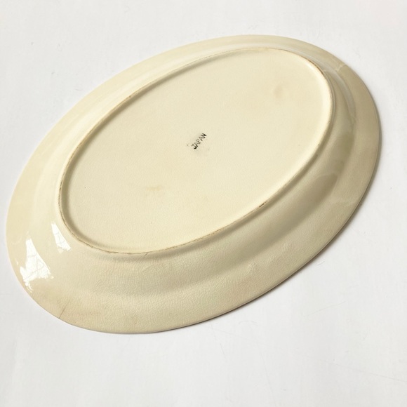 Red Willow Oval Serving Platter, Vintage, Japan, Free Shipping - Picture 9 of 9